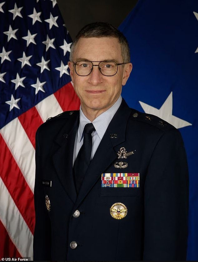 Sources tell me the US government has UFO material held at the Air Force Research Laboratory at Wright-Patterson Air Force Base, the facility once led by Air Force Major General William 'Neil' McCasland (pictured)